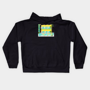 Vintage motel Kids Hoodie